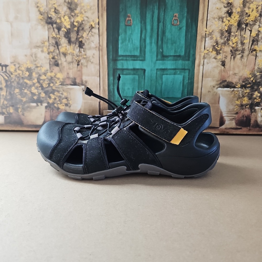 TEVA men's FLINTWOOD ankle strap sandal size 10 SPORT/ WATER /HIKING